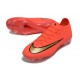 Bota de Fútbol Nike Zoom Mercurial Vapor 17 Elite FG Rojo Dorada