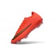 Bota de Fútbol Nike Zoom Mercurial Vapor 17 Elite FG Rojo Dorada