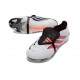 adidas Predator 26 Elite Fold-over Tongue FG Blanco Rojo Negro