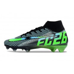 Nike Air Zoom Mercurial Superfly X Elite FG Negro Verde
