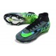 Nike Air Zoom Mercurial Superfly X Elite FG Negro Verde