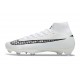 Nike Air Zoom Mercurial Superfly X Elite FG Blanco Negro