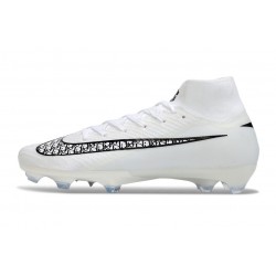 Nike Air Zoom Mercurial Superfly X Elite FG Blanco Negro