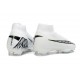 Nike Air Zoom Mercurial Superfly X Elite FG Blanco Negro