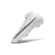 Nike Air Zoom Mercurial Superfly X Elite FG Blanco Negro