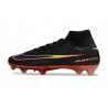 Nike Air Zoom Mercurial Superfly X Elite FG Negro Naranja
