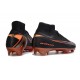 Nike Air Zoom Mercurial Superfly X Elite FG Negro Naranja