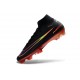 Nike Air Zoom Mercurial Superfly X Elite FG Negro Naranja