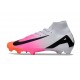 Nike Air Zoom Mercurial Superfly X Elite FG Rosa Blanco Negro