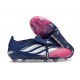 adidas Predator 26 Elite Fold-over Tongue FG Azul Rosa Plateada
