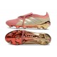 adidas Predator 26 Elite Fold-over Tongue FG Rosa Plateada