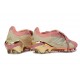 adidas Predator 26 Elite Fold-over Tongue FG Rosa Plateada