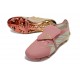 adidas Predator 26 Elite Fold-over Tongue FG Rosa Plateada