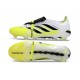 adidas Predator 26 Elite Fold-over Tongue FG Blanco Negro Amarillo