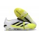 adidas Predator 26 Elite Fold-over Tongue FG Blanco Negro Amarillo