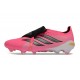 adidas Predator 26 Elite Fold-over Tongue FG Rosa Negro