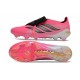 adidas Predator 26 Elite Fold-over Tongue FG Rosa Negro