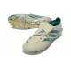 adidas Predator 26 Elite Fold-over Tongue FG Beis Verde