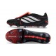 adidas Predator 26 Elite Fold-over Tongue FG Negro Ftwr Blanco Rojo Lúcido