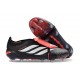 adidas Predator 26 Elite Fold-over Tongue FG Negro Ftwr Blanco Rojo Lúcido