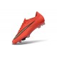 Botines Nike Air Zoom Mercurial Vapor XVII Elite FG Hyper Carmesí Dorada