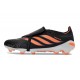 Tacos de Futbol adidas Predator Elite Tongue FG Negro Naranja