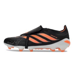 Tacos de Futbol adidas Predator Elite Tongue FG Negro Naranja