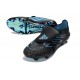 Tacos de Futbol adidas Predator Elite Tongue FG Negro Verde Equipamiento