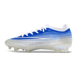 Botines Nike Air Zoom Mercurial Vapor XVII Elite FG Azul Blanco