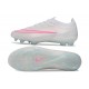 Botines Nike Air Zoom Mercurial Vapor XVII Elite FG Blanco Rosa