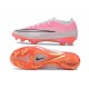 Botines Nike Air Zoom Mercurial Vapor XVII Elite FG Rosa Plateada