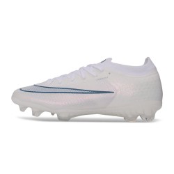 Botines Nike Air Zoom Mercurial Vapor XVII Elite FG Blanco Cian