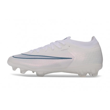 Botines Nike Air Zoom Mercurial Vapor XVII Elite FG Blanco Cian
