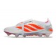 Tacos de Futbol adidas Predator Elite Tongue FG Blanco Rojo