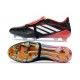 Tacos de Futbol adidas Predator Elite Tongue FG Negro Blanco Rojo
