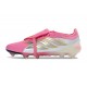 Tacos de Futbol adidas Predator Elite Tongue FG Rosa Blanco