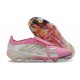 Tacos de Futbol adidas Predator Elite Tongue FG Rosa Blanco