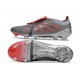 Tacos de Futbol adidas Predator Elite Tongue FG Gris Rojo
