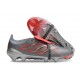Tacos de Futbol adidas Predator Elite Tongue FG Gris Rojo