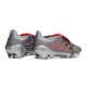 Tacos de Futbol adidas Predator Elite Tongue FG Gris Rojo