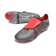 Tacos de Futbol adidas Predator Elite Tongue FG Gris Rojo