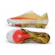 Tacos de Futbol Nike Mercurial Superfly XI Elite FG CR7 Dorada Rojo