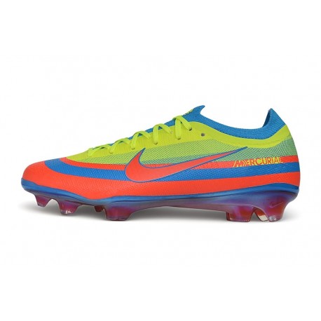 Botas Nike Zoom Mercurial Vapor 17 Elite FG Amarillo Rojo Azul