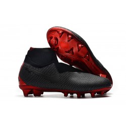 Nike Jordan x PSG Phantom Vision Elite DF FG - Negro Rojo