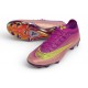 Zapatillas de Fútbol Nike Mercurial Vapor XVII Elite FG Purpúreo Amarillo