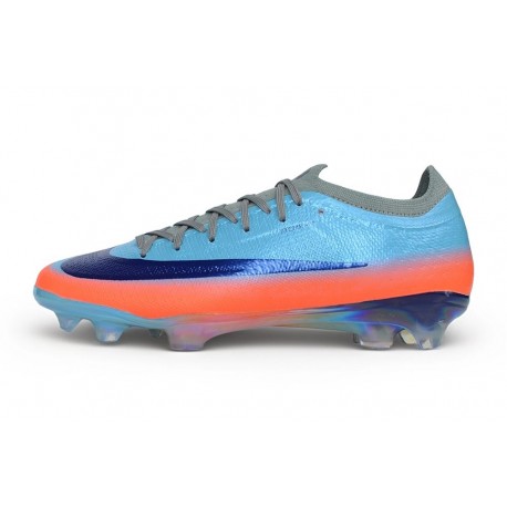 Zapatillas de Fútbol Nike Mercurial Vapor XVII Elite FG Azul Naranja