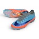 Zapatillas de Fútbol Nike Mercurial Vapor XVII Elite FG Azul Naranja
