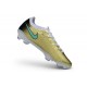 Zapatillas de Fútbol Nike Mercurial Vapor XVII Elite FG Dorada Verde