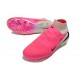 Zapatos de Fútbol Nike Phantom 6 High Elite Fg Rosa Blanco