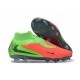 Zapatos Nike Phantom 6 High Elite Fg Hot Punch Negro Verde Strike